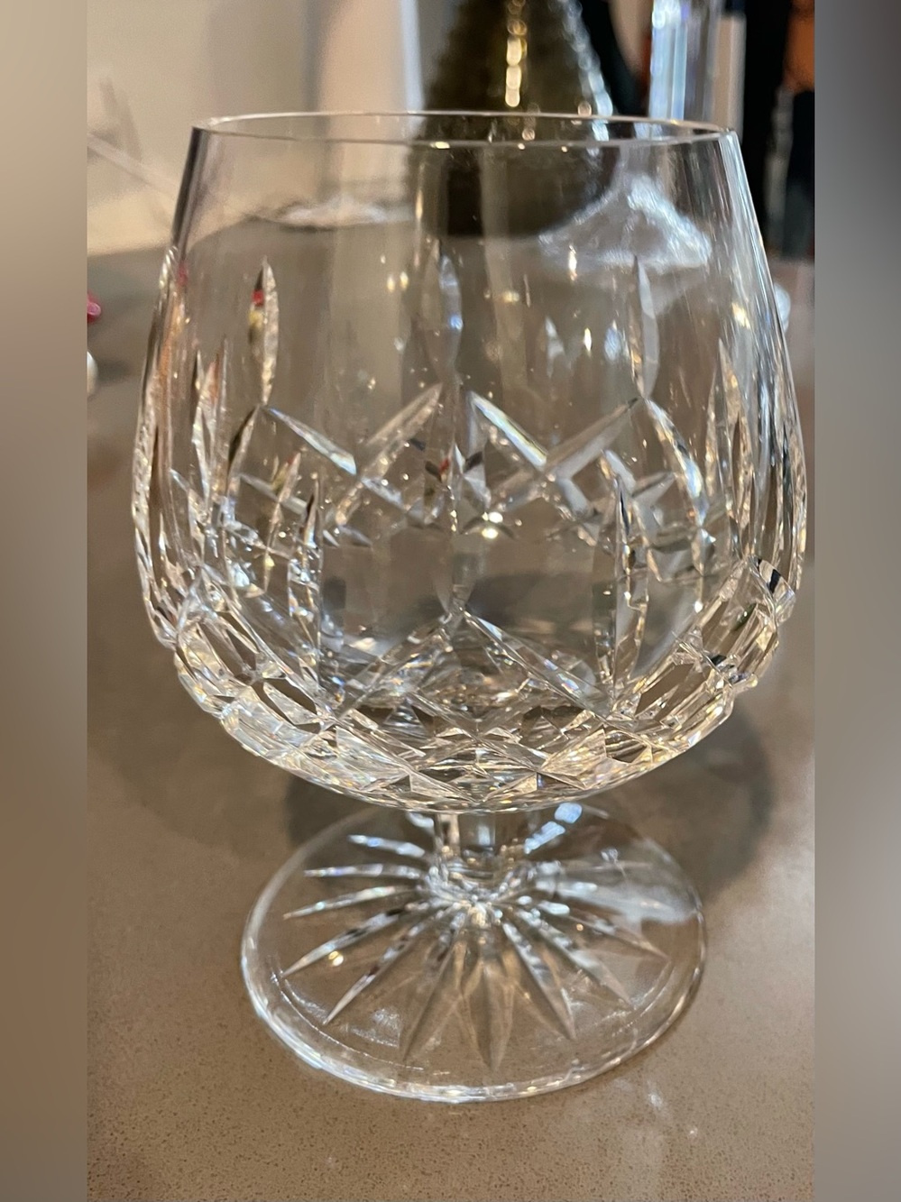 Waterford Lismore Crystal Brandy Snifter - Picture 7 of 11